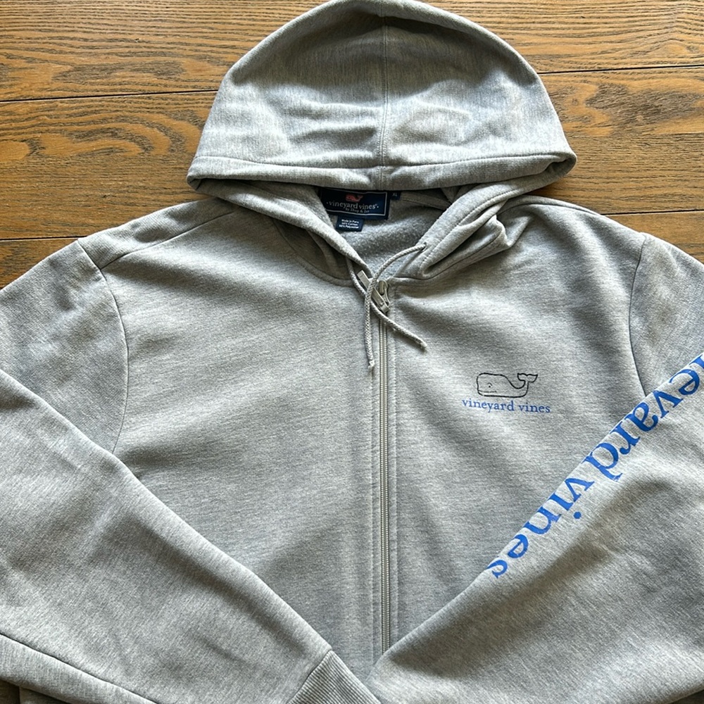 COPY - VINEYARD VINES - Full-zip hooded sweatshirt